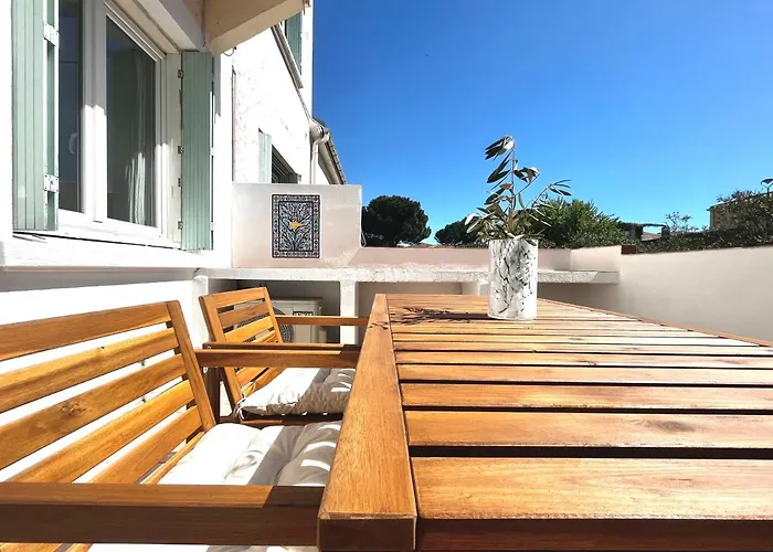 Le Mediterraneen - Terrasse - Parking
